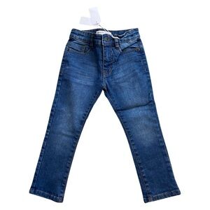 Minoti Kids Jeans 3/4 Years Of Age Blue Denim. Never Worn/designed In UK.